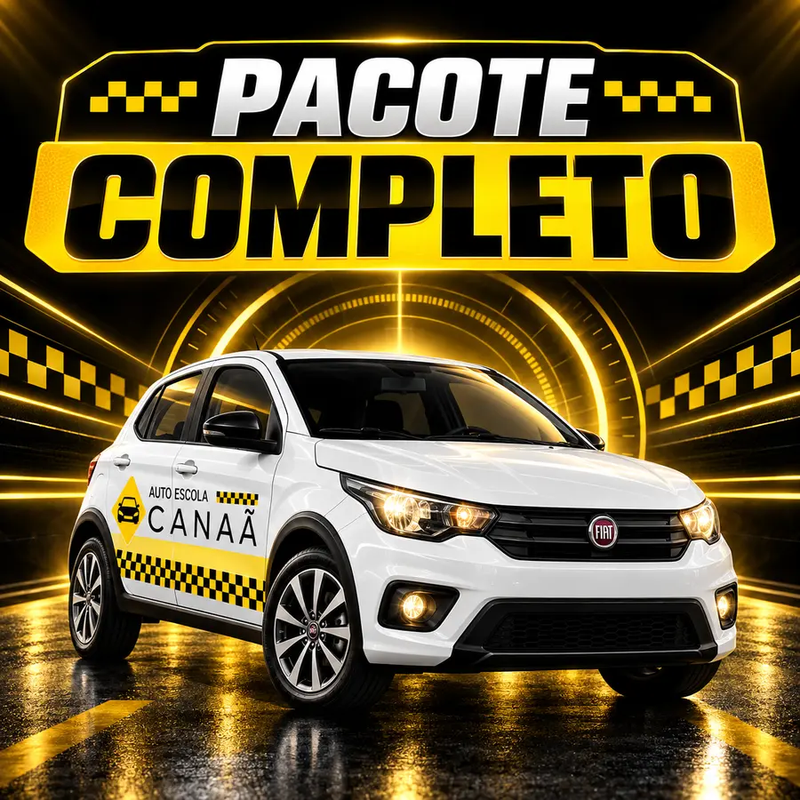 Pacote Completo da Auto Escola Canaã