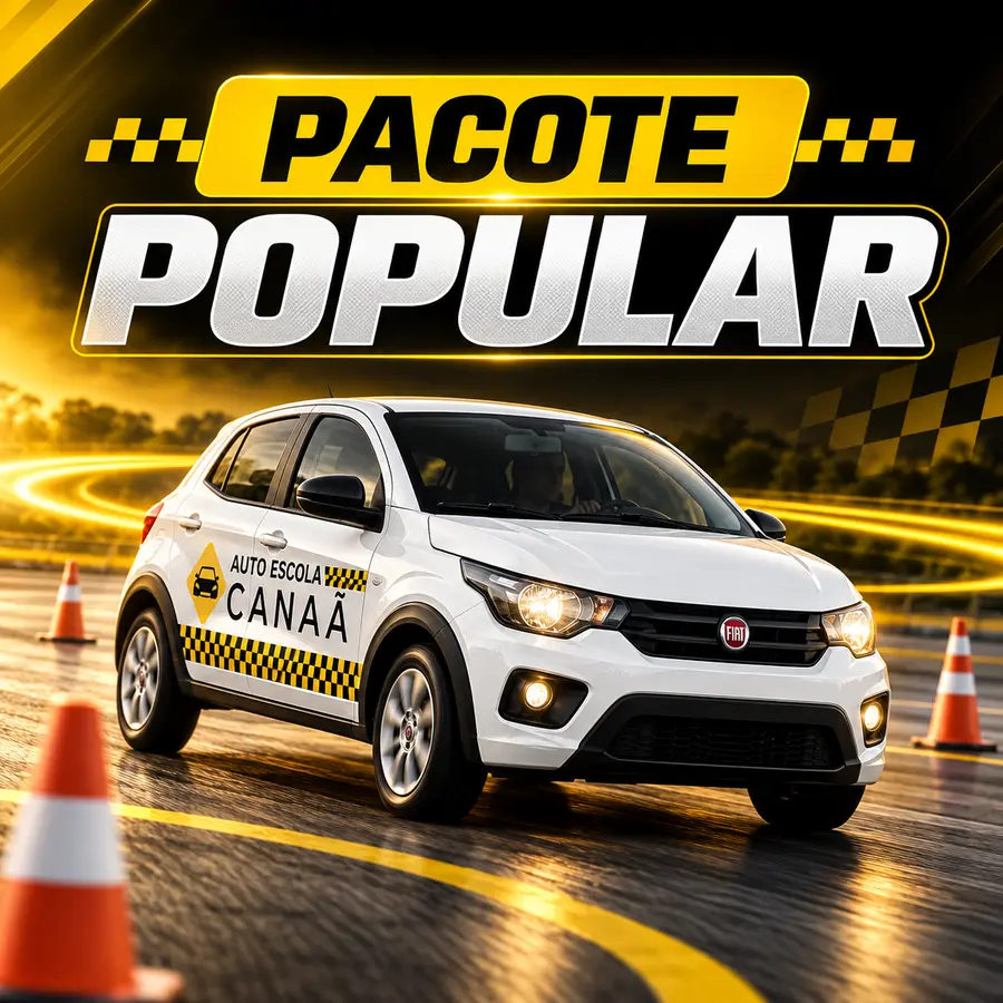 Pacote Popular da Auto Escola Canaã