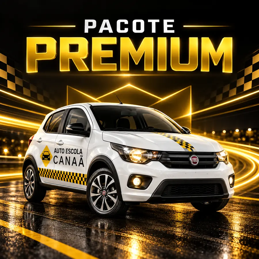 Pacote Premium da Auto Escola Canaã